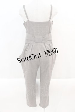 画像2: LIZ LISA / グレンチェックロンパース 0 ブラウン I-24-08-19-116-LO-PA-HD-ZI