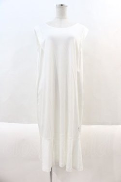 画像1: INGEBORG / カットソーワンピース 3(9号) 白 I-24-08-21-093-LO-OP-HD-ZT223