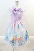 Angelic Pretty /  Fairy Seasonディズニープリンセスジャンパースカート  ピンクＸ青 I-24-08-21-102-AP-OP-HD-ZY