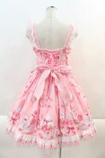 画像2: Angelic Pretty /  MIRACLECANDYドットチュールジャンパースカート  ピンク I-24-08-21-105-AP-OP-HD-ZI (2)
