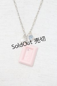 Leur Getter / チョコレートネックレス  ピンク I-24-08-21-120-LU-AC-HD-ZI