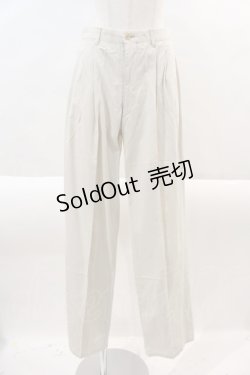 画像1: Karl Helmut / ストライプ風パンツ M アイボリー I-24-08-23-084-EL-PA-HD-ZT184