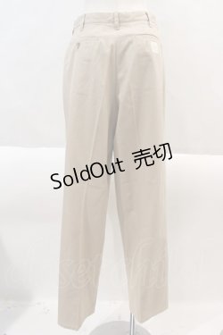 画像2: Karl Helmut / 後ろポケットワッペンパンツ Ｌ アイボリー I-24-08-23-092-EL-PA-HD-ZT270