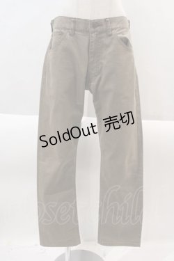 画像1: Karl Helmut / 後ろロゴレザーワッペンパンツ L ブラウン I-24-08-23-094-EL-PA-HD-ZT270