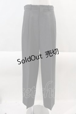 画像1: Karl Helmut / タック風パンツ Ｍ グレー I-24-08-23-096-EL-PA-HD-ZI