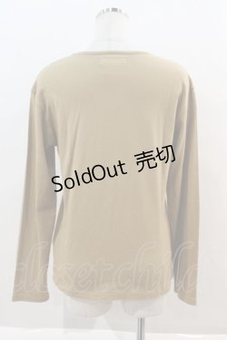 画像2: KANEKO ISAO / オールドローズカットソー  ブラウン I-24-08-23-108-EL-TO--ZT197