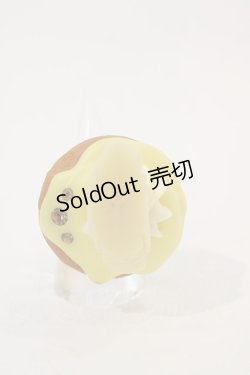 画像1: Q-pot. / バナナカップケーキリング 13号 イエロー I-24-08-23-031-QP-AC-HD-ZI