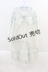 BABY,THE STARS SHINE BRIGHT / Ver Placidum Mille fleurワンピースドレス【完全受注予約商品】  サックス I-24-08-24-043-BA-OP-HD-ZY