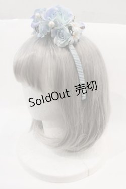 画像6: BABY,THE STARS SHINE BRIGHT / Ver Placidum Mille fleurワンピースドレス【完全受注予約商品】  サックス I-24-08-24-043-BA-OP-HD-ZY