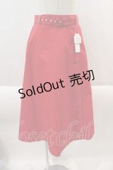 LEBECCA boutique / 色恋沙汰のフレアスカート  赤 I-24-08-24-050-EL-SK-HD-ZT131