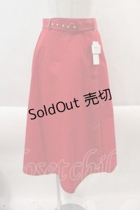 LEBECCA boutique / 色恋沙汰のフレアスカート  赤 I-24-08-24-050-EL-SK-HD-ZT131