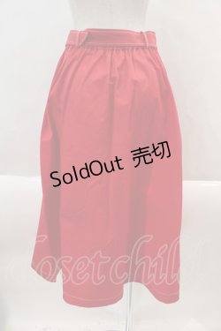 画像2: LEBECCA boutique / 色恋沙汰のフレアスカート  赤 I-24-08-24-050-EL-SK-HD-ZT131