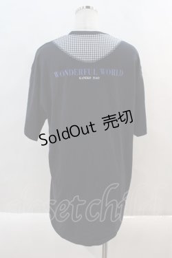 画像2: WONDERFUL WORLD / ロゴTシャツ  ネイビー I-24-08-24-107-LO-TO-HD-ZT113