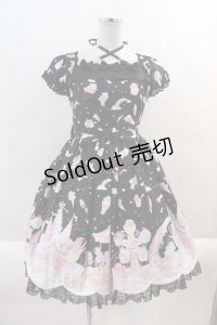 Angelic Pretty / MilkyPlanetワンピース  黒 I-24-08-24-037-AP-OP-HD-ZY