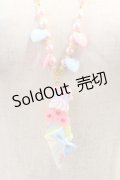 Angelic Pretty / Ice Cream Parlorネックレス  ピンク I-24-08-27-120-AP-AC-HD-ZI