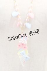 Angelic Pretty / Ice Cream Parlorネックレス  ピンク I-24-08-27-120-AP-AC-HD-ZI