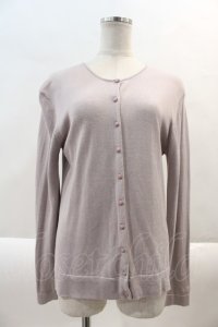 INGEBORG /  無地カーディガン M ピンク I-24-08-30-079-LO-TO-HD-ZT369