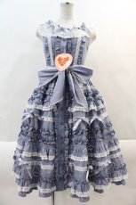 画像1: BABY,THE STARS SHINE BRIGHT / Mignonette Dollジャンパースカート  ラベンダー I-24-09-02-079-BA-OP-HD-ZI (1)