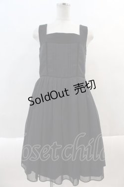 画像1: Jane Marple / 別珍ジャンパースカート  黒 I-24-09-02-089-JM-OP-HD-ZI