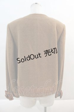 画像2: 【SALE】KANEKO ISAO / チェックジャケット  ブラウン I-24-09-05-064-EL-JA-HD-ZT-C008