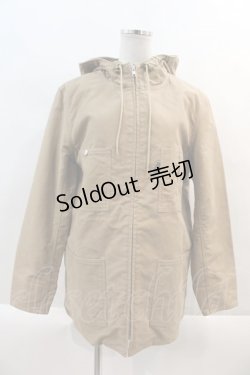 画像1: PINK HOUSE /  ロゴ&フードジャケット  ブラウン I-24-09-05-069-LO-JA-HD-ZT-C053