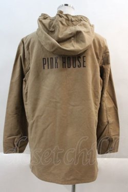 画像2: PINK HOUSE /  ロゴ&フードジャケット  ブラウン I-24-09-05-069-LO-JA-HD-C053