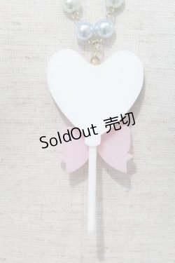 画像3: Angelic Pretty / POP Heartロリポップネックレス  ピンク I-24-09-05-080-AP-AC-HD-ZI