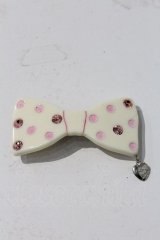 Angelic Pretty / Fantasic Ribbonバレッタ  アイボリー I-24-09-05-105-AP-AC-HD-ZT437
