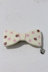 Angelic Pretty / Fantasic Ribbonバレッタ  アイボリー I-24-09-05-105-AP-AC-HD-ZT437-F006