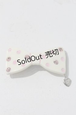 画像1: 【SALE】Angelic Pretty / Fantasic Ribbonバレッタ  アイボリー I-24-09-05-105-AP-AC-HD-ZT437-F006