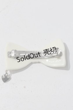 画像2: 【SALE】Angelic Pretty / Fantasic Ribbonバレッタ  アイボリー I-24-09-05-105-AP-AC-HD-ZT437-F006