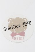 PINK HOUSE / 50thAnniversary顔クマコースターセット  ブラウン I-24-09-05-120-LO-ZA-HD-ZI