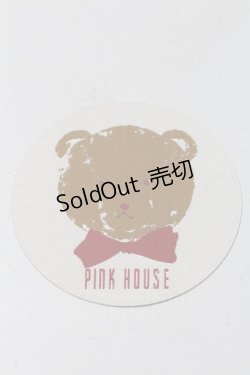 画像1: PINK HOUSE / 50thAnniversary顔クマコースターセット  ブラウン I-24-09-05-120-LO-ZA-HD-ZI
