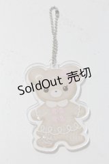 Angelic Pretty / なかよしベアークッキーアクリルキーホルダー  ブラウン I-24-09-05-121-AP-AC-HD-ZI