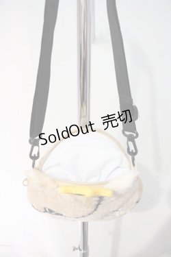 画像3: NieR Clothing / 2WAYぬいぐるみポシェット【ミケ】  アイボリー I-24-09-07-113-PU-BG-HD-ZT-K016