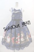 Angelic Pretty / Princess Cat Special ジャンパースカートSet  ネイビー I-24-09-09-026-AP-OP-HD-ZY