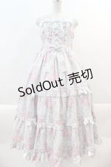 metamorphose / シャーロットロングティアードジャンパースカート 1 サックス I-24-09-14-029-ME-OP-HD-ZI