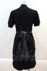 画像2: 【SALE】pium / バックリボンチョーカーカットワンピース  黒 I-24-09-16-050-LO-OP-HD-ZT403 (2)