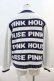 画像2: PINK HOUSE / PINK HOUSE ロゴボーダーニットカーディガン  白Ｘ青 I-24-09-20-053-LO-TO-HD-ZT039 (2)