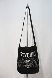 MILKBOY / PSYCHICショルダーバッグ  黒Ｘ白 I-24-09-20-124-MB-BG-HD-ZT335