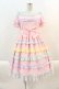 画像1: Angelic Pretty / シャボン玉ワンピース  ピンク I-24-09-22-081-AP-OP-HD-ZY (1)