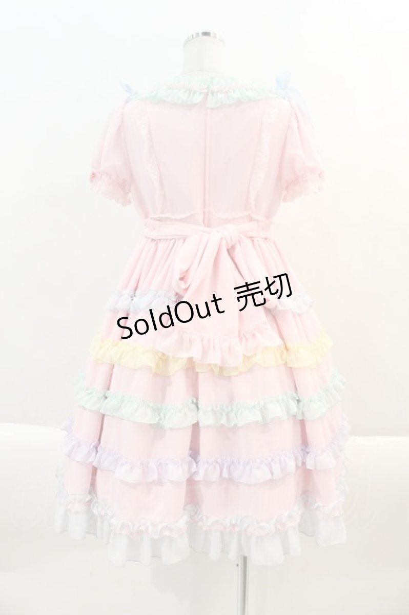 画像2: Angelic Pretty / シャボン玉ワンピース  ピンク I-24-09-22-081-AP-OP-HD-ZY (2)