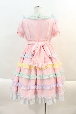 画像2: Angelic Pretty / シャボン玉ワンピース  ピンク I-24-09-22-081-AP-OP-HD-ZY