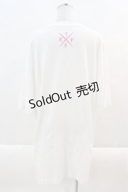 画像2: TRAVAS TOKYO / Furry bear Tee  白 I-24-09-22-034-PU-TO-HD-ZT228