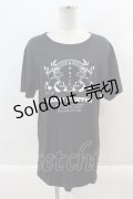 Candy Stripper / 東京キャンディTシャツ L 黒Ｘ白 I-24-09-22-038-PU-TO-HD-ZT329
