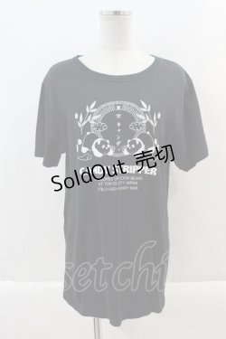 画像1: Candy Stripper / 東京キャンディTシャツ L 黒Ｘ白 I-24-09-22-038-PU-TO-HD-ZT329