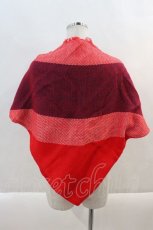 画像2: 【SALE】NieR CLOTHING / NieRちゃんニットストール  青Ｘ白Ｘ赤 I-24-09-27-050-PU-ZA-HD-ZT305 (2)