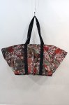 画像2: 【SALE】Qutie Frash / BAG エコバック  黒ｘ赤 I-24-09-27-054-QU-BG-HD-ZT305 (2)
