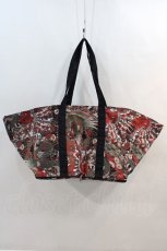 画像2: 【SALE】Qutie Frash / BAG エコバック  黒ｘ赤 I-24-09-27-054-QU-BG-HD-ZT305 (2)