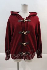 画像1: 【SALE】Fi.n.t / ダッフルパーカー  ボルドー I-24-09-27-087-CA-TO-HD-ZT470 (1)